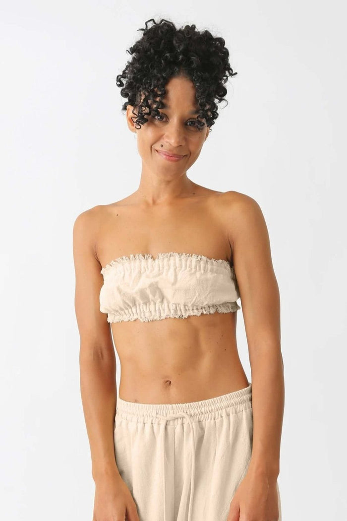 Cotton Bandeau Top