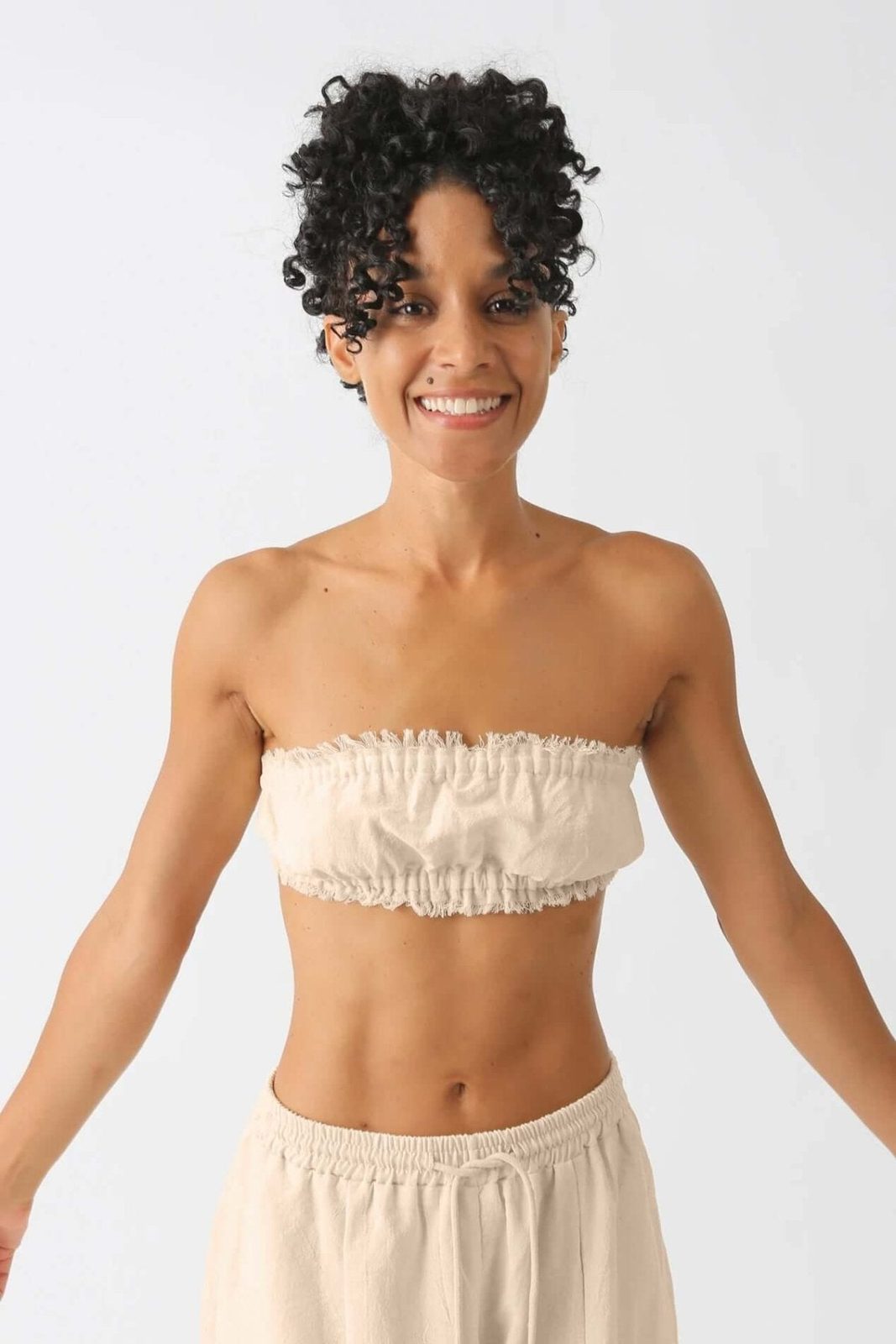 Cotton Bandeau Top